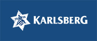 Karlsberg Logo Lok weiß