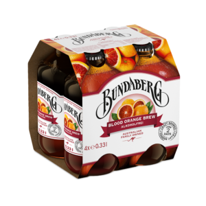 Bundaberg 4-Pack Blood Orange