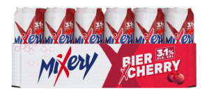 MiXery Cherry Dosentray 24 x 0,5l (Frontal lange Seite)
