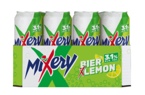 MiXery Lemon Dosentray 24 x 0,5l (Frontal)