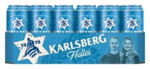 Helles Dosentray 24x 0,5l (Frontal lange Seite)