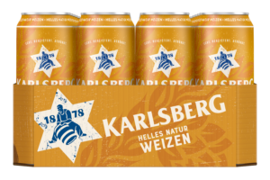 Weizen hell Dosentray 24 x 0,5l (Frontal)